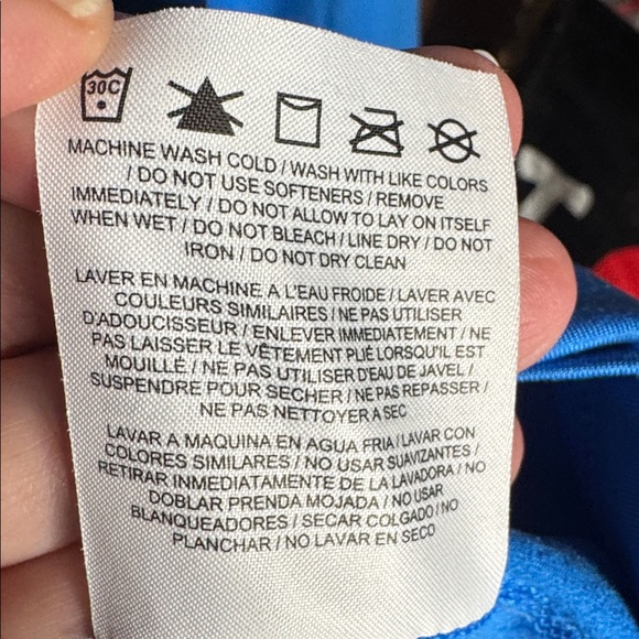 Nike Pro Warm Women's Vibrant Blue Long Sleeve Training Layer Top Size Large - Picture 8 of 10